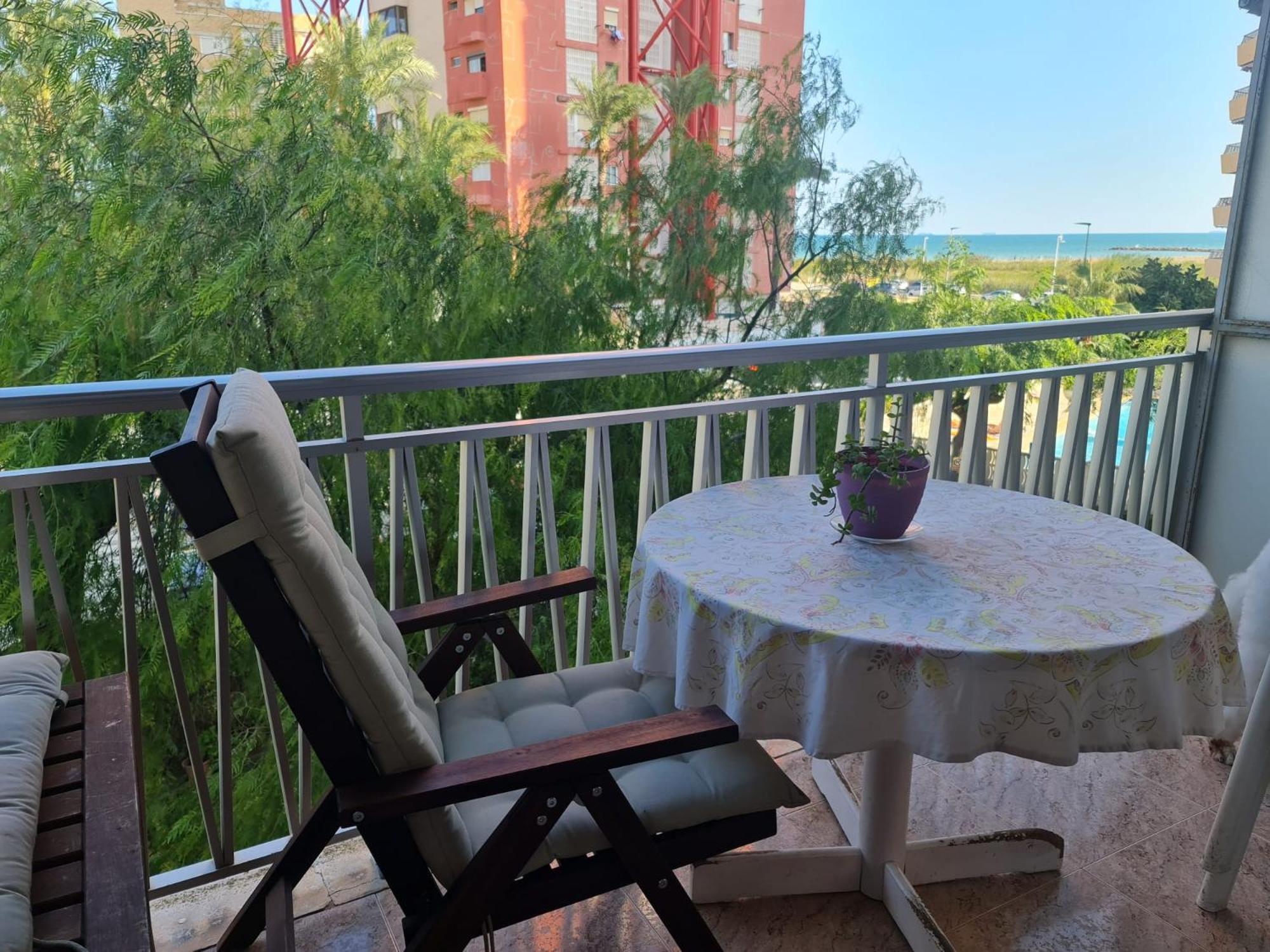 Bonito Apartamento Con Vistas Al Mar Playa Pobla de Farnals Esterno foto